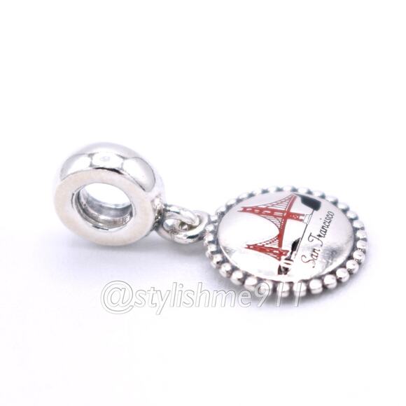 Authentic Pandora San Francisco Dangle Charm - USB791169-G042 - Picture 10 of 12